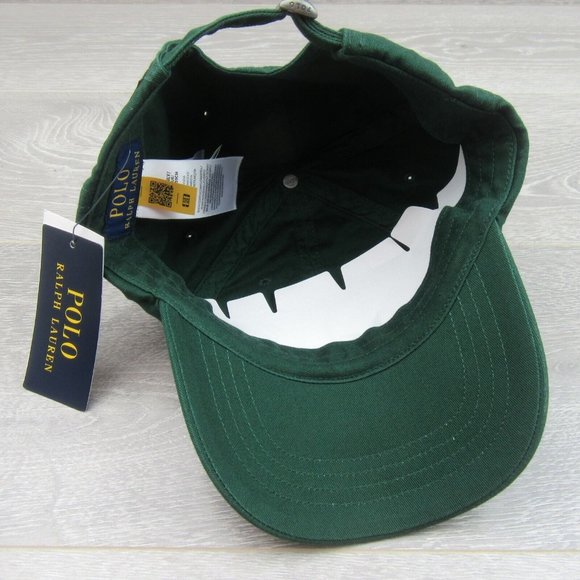 Polo Ralph Lauren Ralph's Coffee New York NYC Baseball Hat Cap Green NEW - Picture 9 of 13